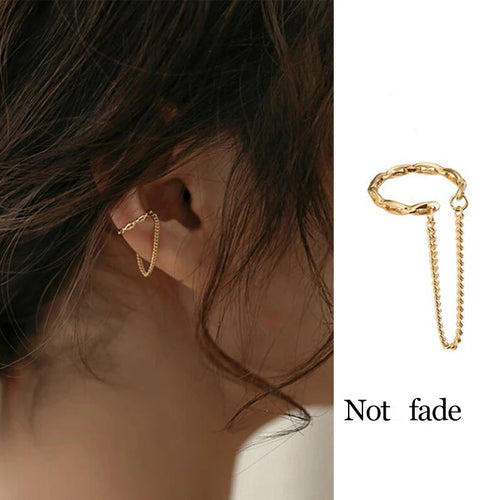 1 Pc 2025 Fashion Minilist No Piercing Ear Cuff Earrings for Woman